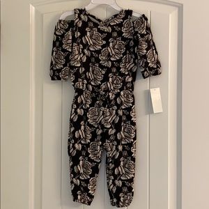 Beautiful off the shoulder one piece romper